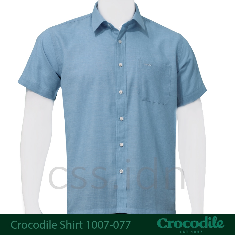Kemeja Pria Lengan Pendek Crocodile 1007-077