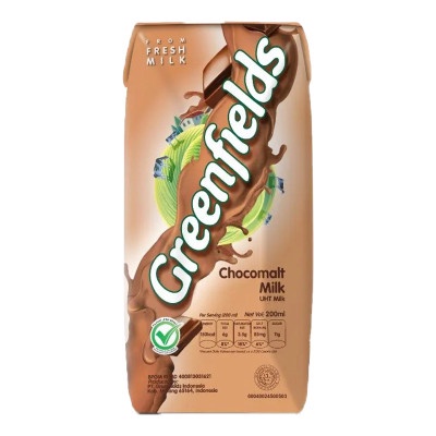 

Greenfields Susu UHT Choco Malt 200 ml x 4 pcs