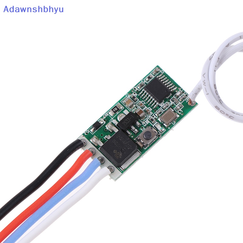 Adhyu 433Mhz Modul Saklar Remote Control Mikro Nirkabel Kontroler Lampu LED 3.6V-24V ID