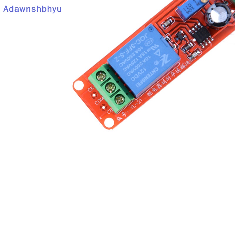 Adhyu New Ne55 DC 12V Delay Relay shield Timer Switch Modul Adjustable 0-10 Second ID