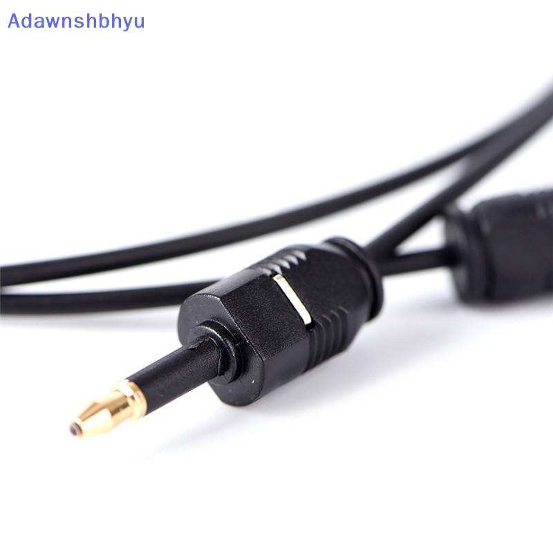 Adhyu Kabel Audio Hitam Toslink Plug To Mini-Toslink Optical 3.5mm Jack 1m ID