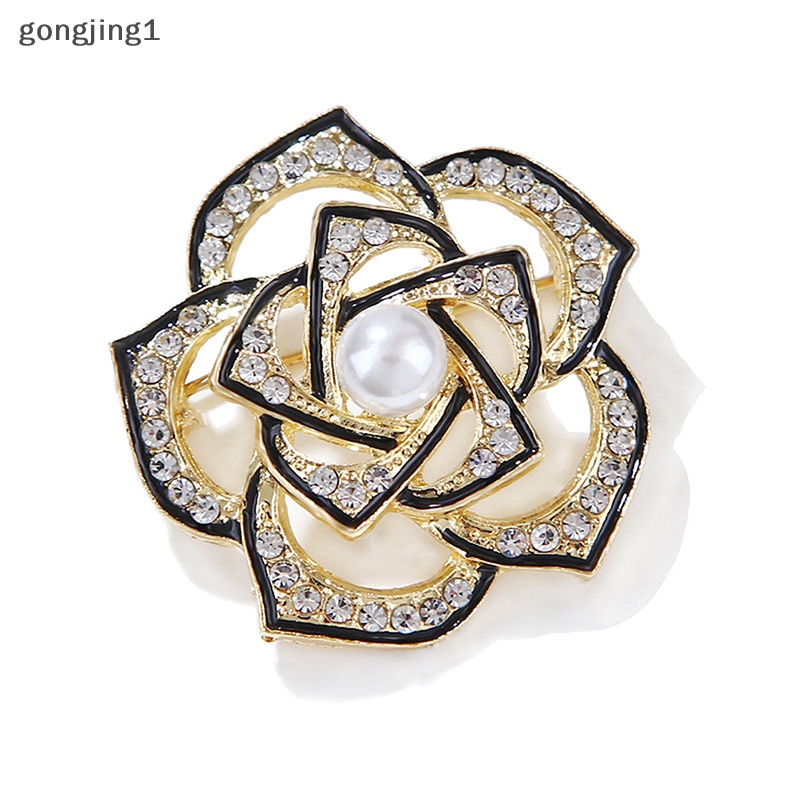 Ggg Fashion Mutiara Camellia Bros Untuk Pakaian Wanita Mantel Perhiasan Aksesoris Hadiah ID