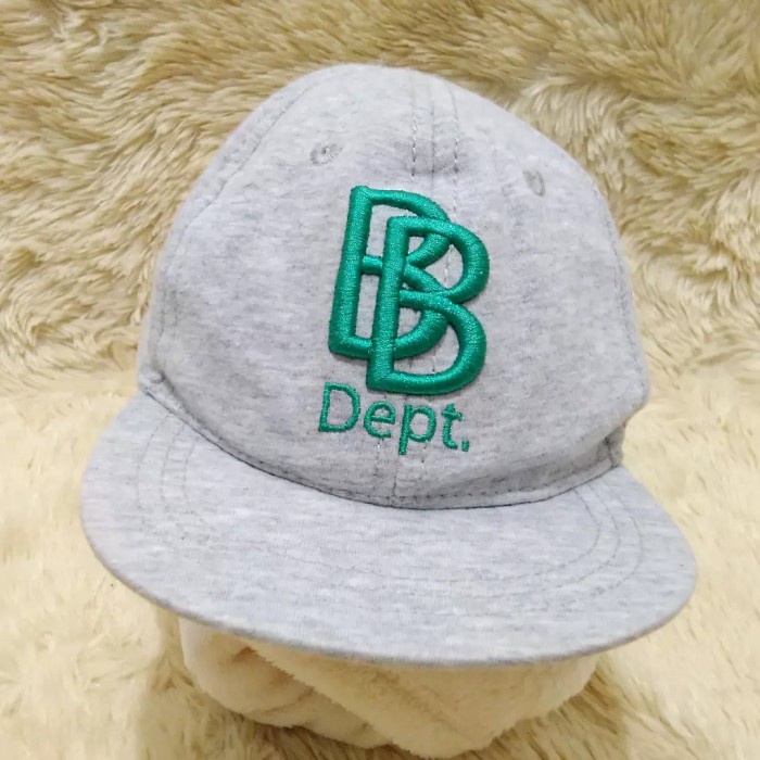 TOPI H&M BABY KIDS ANAK BAYI BOY COWOK LAKI LAKI GIRL CEWEK PEREMPUAN GREY ABU ABU SIZE 4 6 BULAN