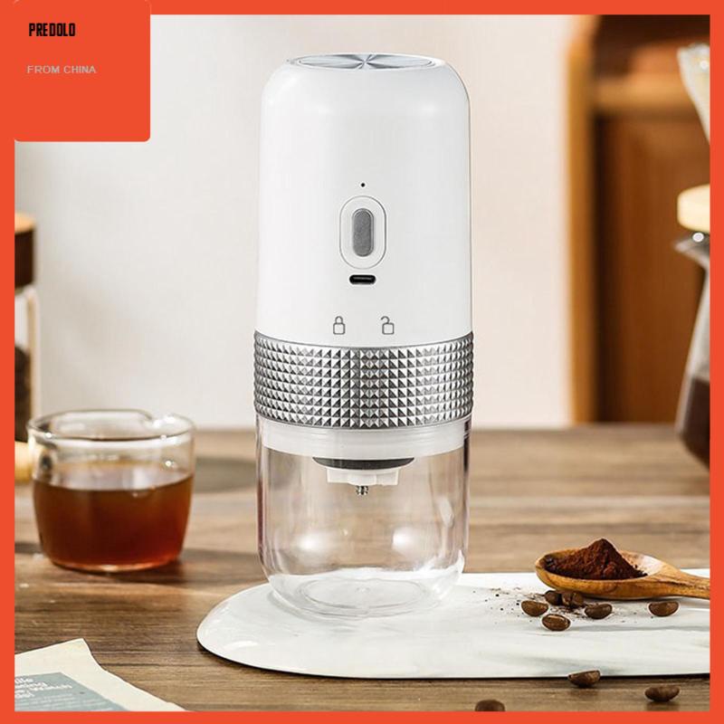[Predolo] Coffee Grinder Mudah Dibersihkan Untuk Penggiling Biji Kopi Elektrik Outdoor Indoor