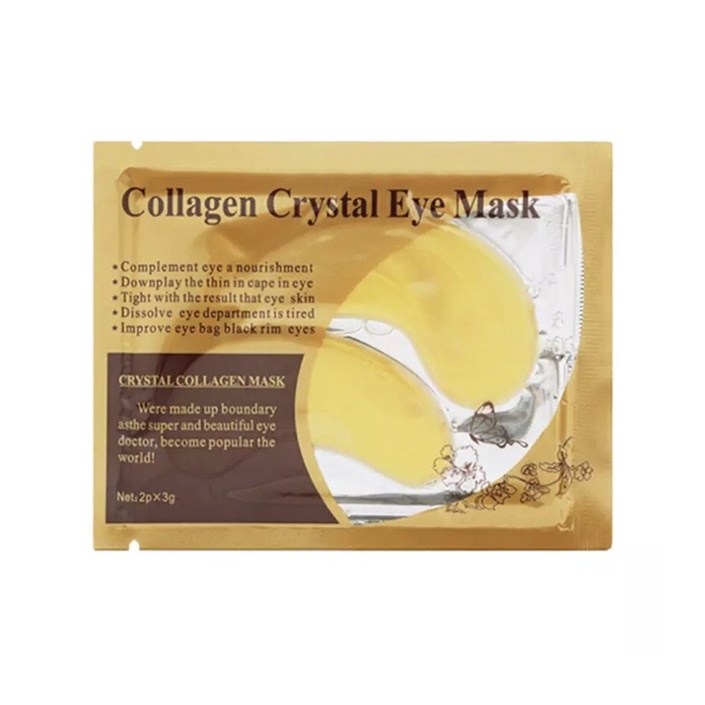 Masker Mata Eye Mask Collagen Eye patch Mask gold mata panda hitam 1 pasang DIVA STORE