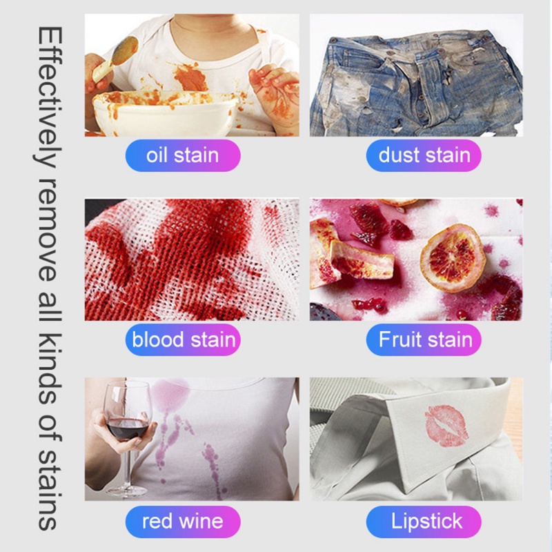 [Featured] 30pcs Bubuk Cuci Konsentrat/Laundry Bubble Wrap/Kertas Pembersih Anti Noda/Wash Machine Soluble Sheet/Tablet Anti Celup/Perlengkapan Perawatan Pakaian