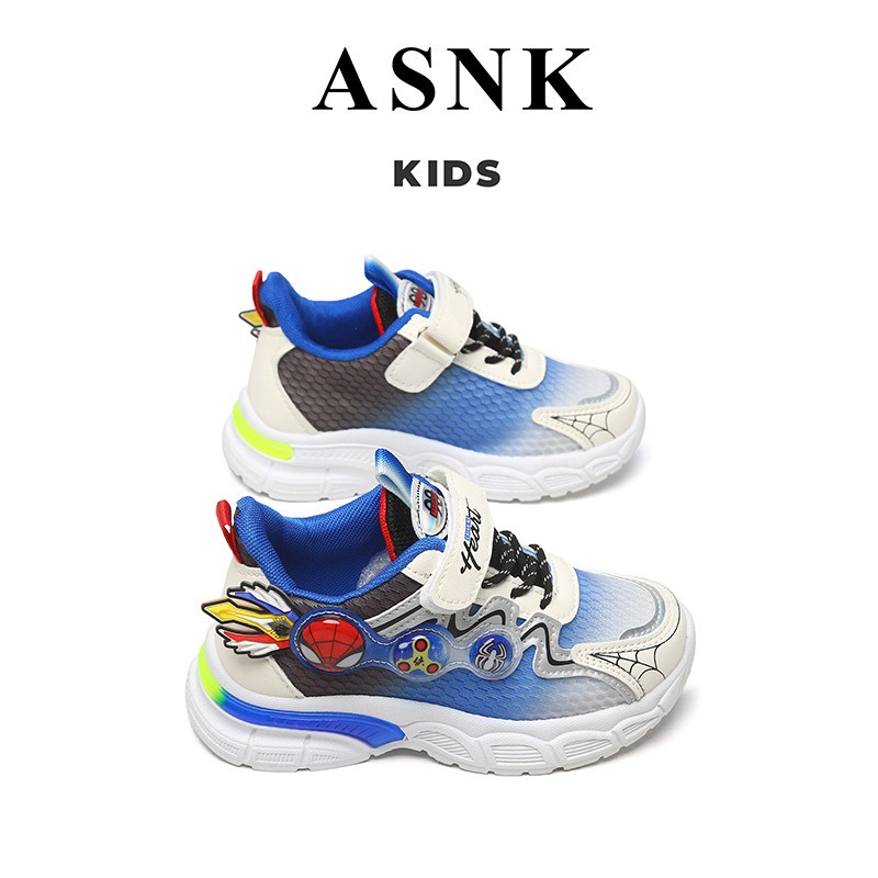 [GROSIR][COD] SEVEN_DAY SEPATU SNEAKERS CHARACTER  ANAK BOY &amp; GIRL UNTUK USIA 3-12 TAHUN / ANAK LAKI-LAKI &amp; PREMPUAN WM2324 BIRU