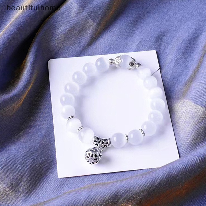 {beautifulhome} Gelang Pesona Opals Sederhana Perhiasan Fashion Liontin Aksesoris Gelang.