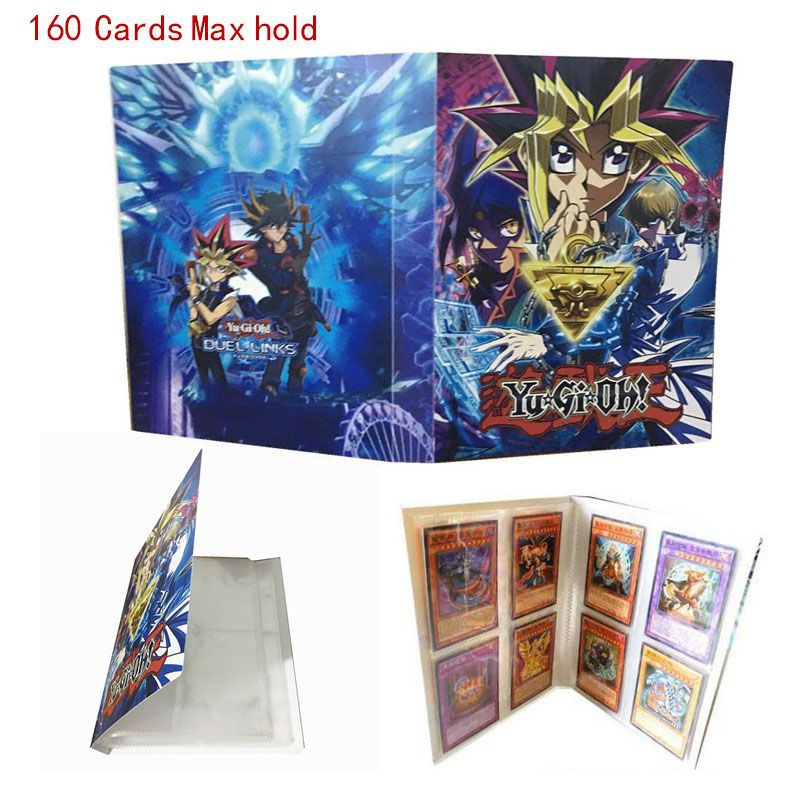 Album Pengikat Holder Kartu Kapasitas Yu Gi Oh 20halaman Yu-Gi-Oh! Board Game Book Sleeve/Kaos Game Lengan Pendek/Kaos Game Lengan Pendek