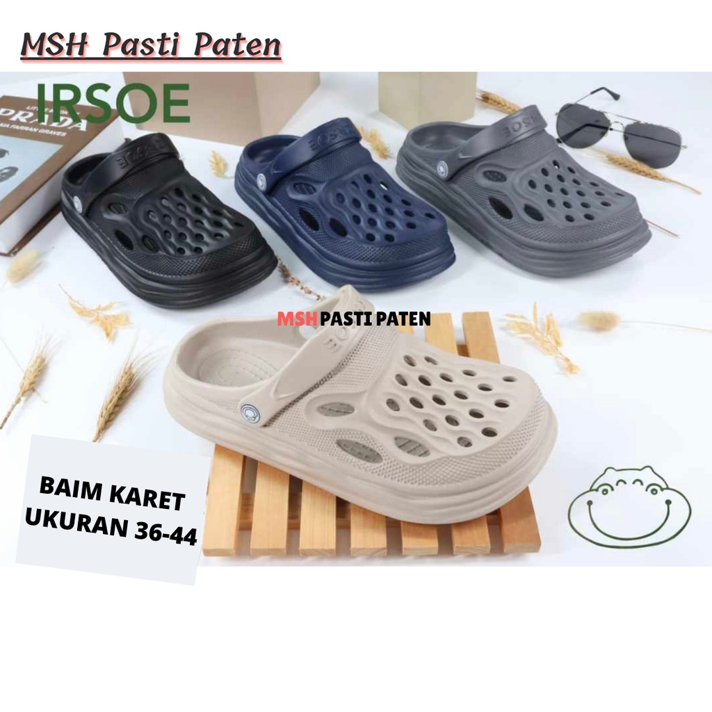 Sandal Baim Kodok Bahan EVA RUBBER Pria Size 36-44 IRSOE