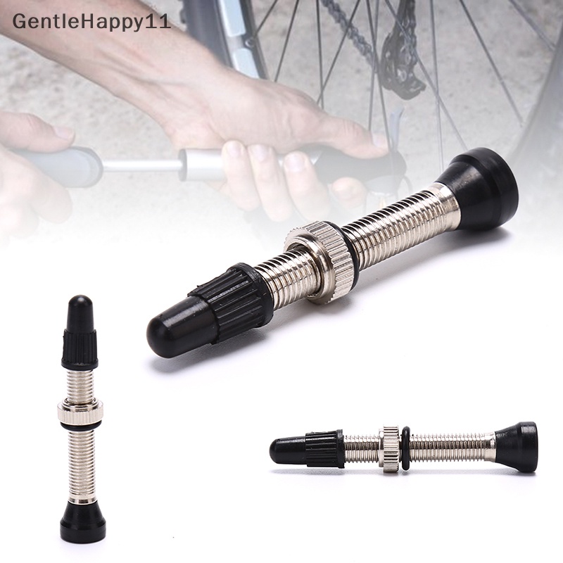 Gentlehappy Tubeless Ban Jalan Sepeda Gunung Core Vacuum Air Valve Universal Valve 35/40mm id