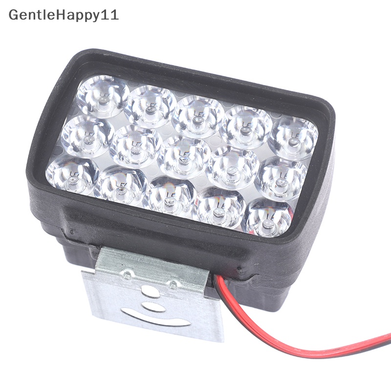 Gentlehappy Lampu Depan Motor Spot Light 15led 1000LM Untuk Motos ATV Scooter Lighg id