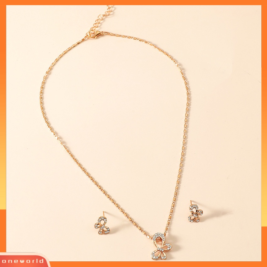 [ONR] Set Kalung Dan Anting Fashion