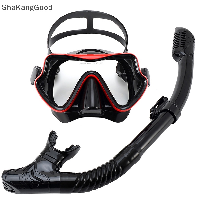 Skid diving snorkel Profesional Scuba diving Masker snorkeling Set Dewasa Rok Silikon snorkeling diving Goggles SKK