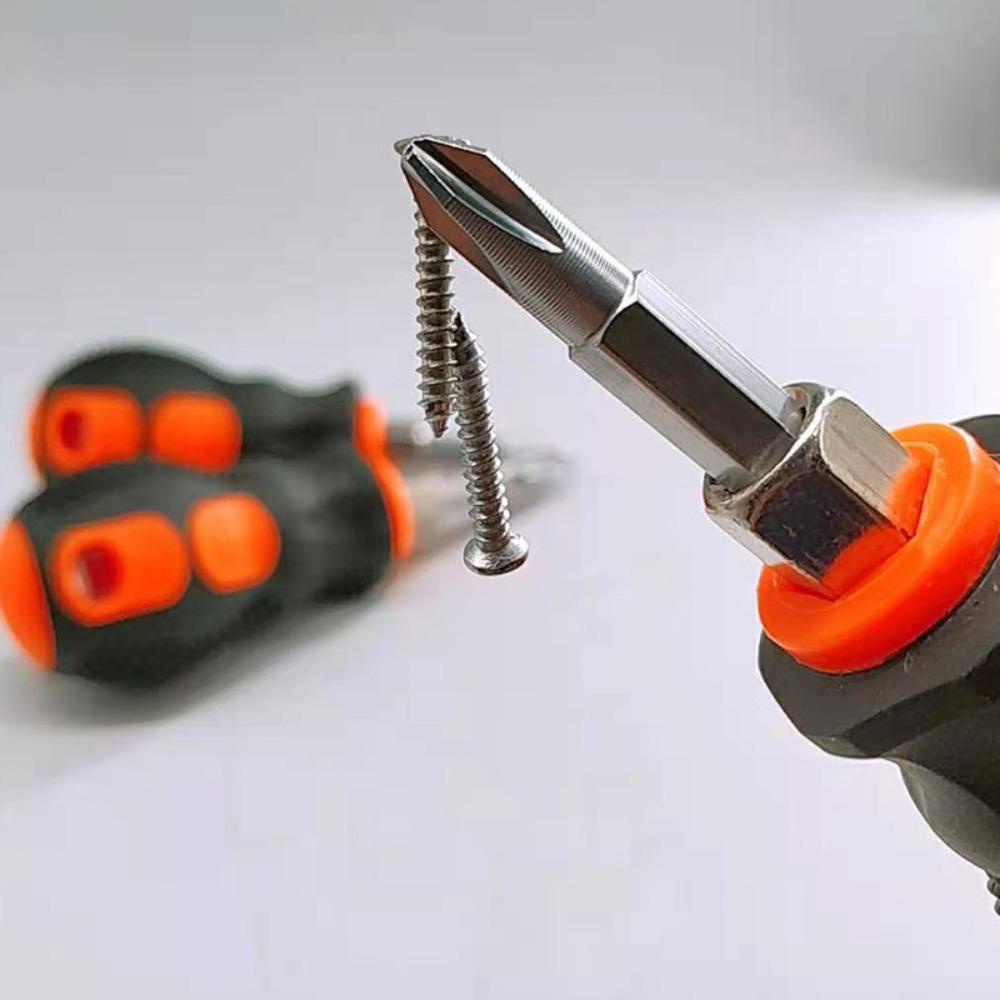 Populer Phillips Obeng Screwdriver Set Cross Groove Drill Bits Tools Alat Perbaikan Untuk Memperbaiki DIY