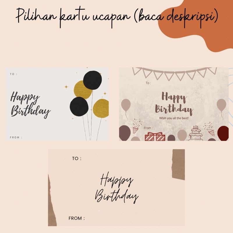 JILITU kartu ucapan simpel