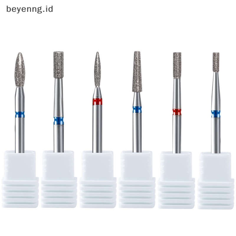 Beyen Mata Bor Kuku Berlian Kutikula Bersih Manicure Pedicure Remover Tools ID
