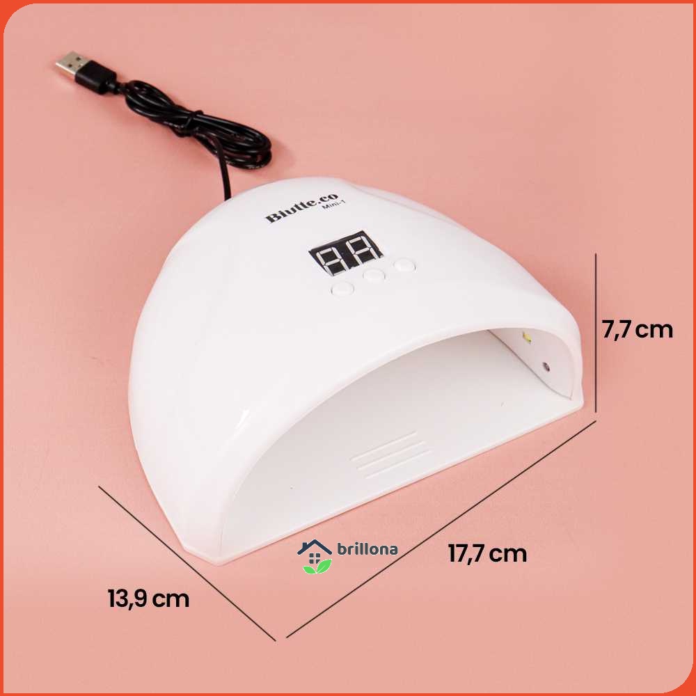 Biutte.co Pengering Kutek Kuku UV LED Nail Dryer 36W - Mini-1