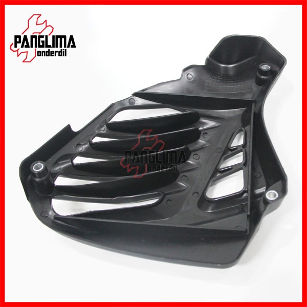 Cover Kipas Radiator NMAX 150 Lama 2015-2018 Penutup Tutup Tameng Pelindung Magnit Magnet Hitam Polos