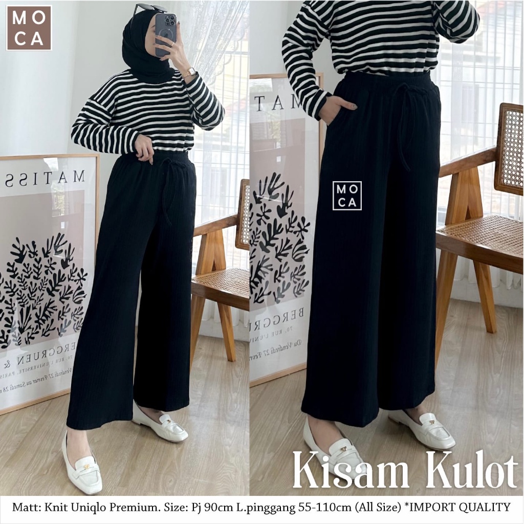 KISAM KULOT ORI MOCA | Knit Uniqlo Premium