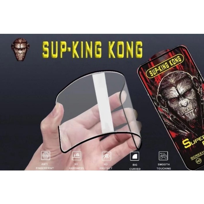Xiaomi Redmi 9A/9C/9T/10A/Poco M3 Tempered Glass SUP-KING KONG Black