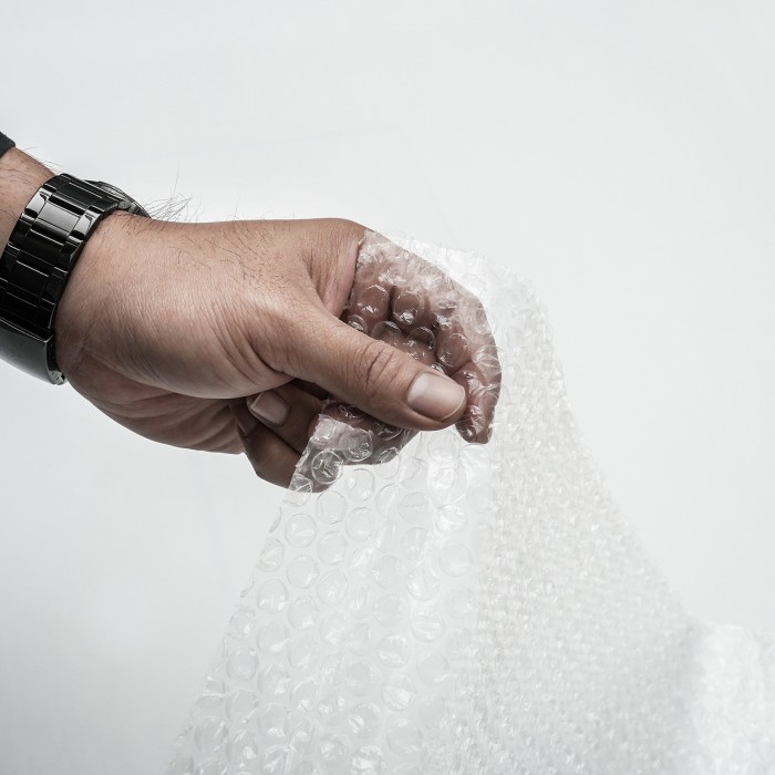 

Plastic Bubble Wrap 125cm x 50m DKM PLUS - Hijau Bening