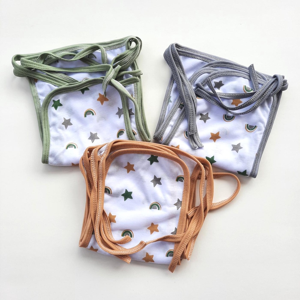 Popok kain Bayi Baru Lahir 1 Lusin 12 Pcs Motif Murah Terjangkau Cewek Cowok