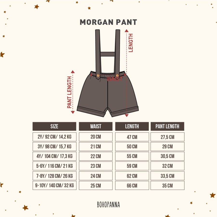 Bohopanna - Morgan Pant | Celana Anak