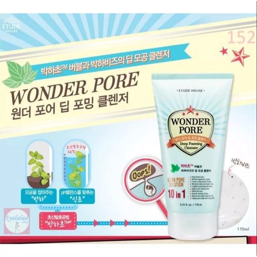 ETUDE HOUSE Wonder Pore Deep Foaming Cleanser 20gr