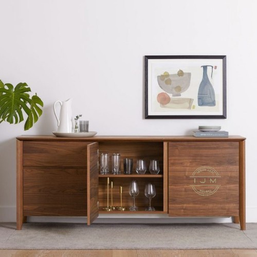 bufet minimalis laci pintu meja tv meja dapur kayu jati solid