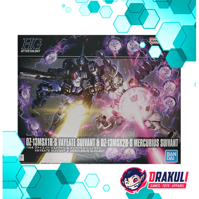 BANDAI Plamo HGAC Vayeate Suivant &amp; Mercurius Suivant