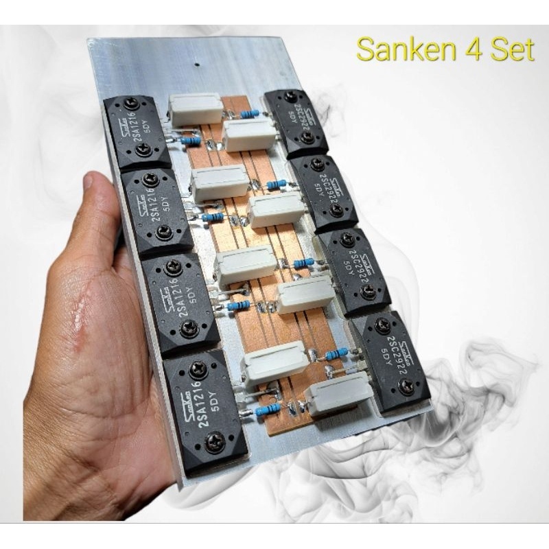 SANKEN 5DY + 3-4 SET SANKEN ( tanpa driver )