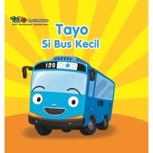 [Noura Books] Boardbook Tayo Seri Mengenal Kendaraan: Tayo Si Bus Kecil