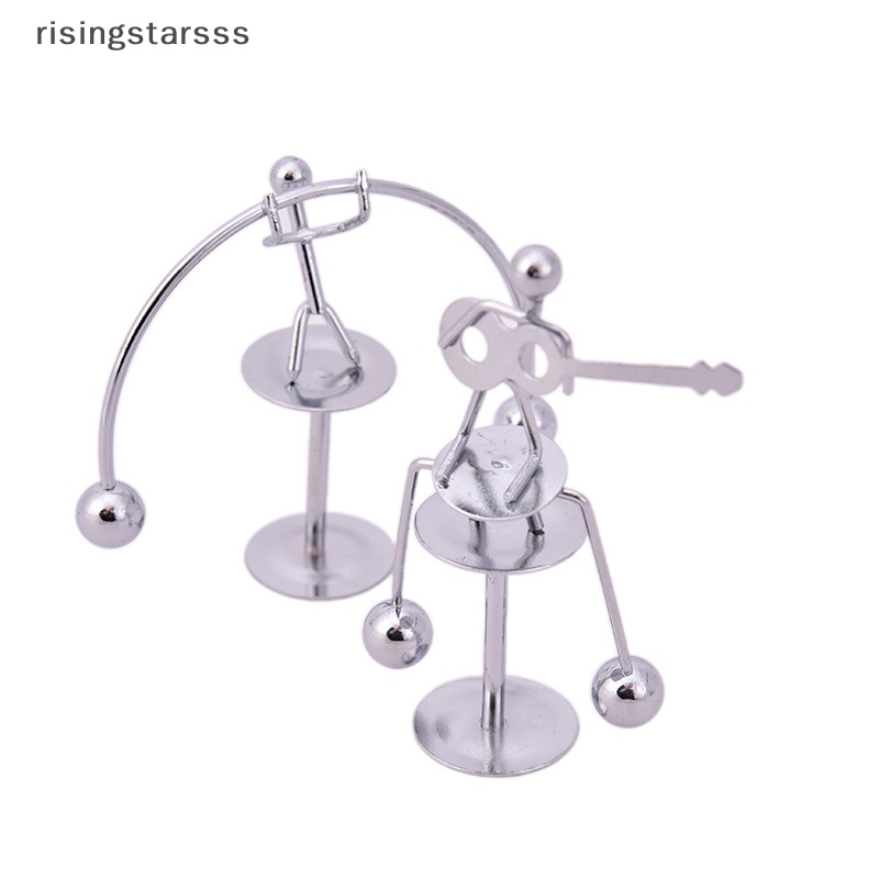 Bandul Luar Ruangan Cradle Science Fisika Balance Mainan Stainless Steel Newton Edukasi New