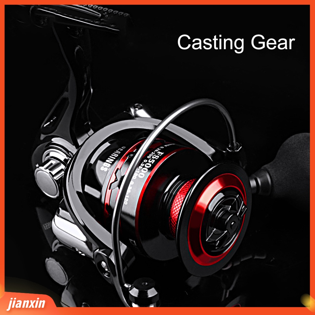 (In Stock) Spinning Reel High Speed Ratio Metal Line Cup Profesional Fishing Tackle Universal Lure Reel Alat Pancing Roda Pancing