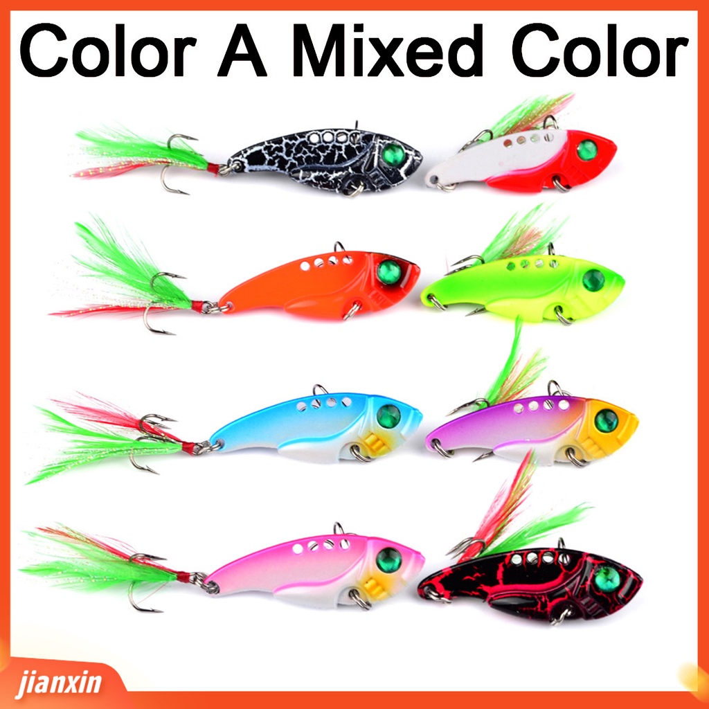 (In Stock) 11g /5.5cm Umpan Payet 3D Simulasi Fisheye Tajam Kait Simulasi Angling Tungsten Alloy Warna-Warni Bionic Sequin Lures Untuk Memancing Di Luar Ruangan