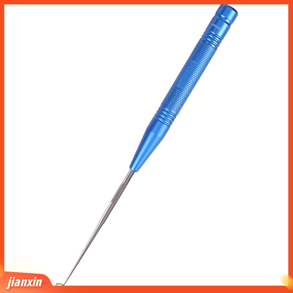 (In Stock) ic Bawah Spiral Desain Kait Retraktor Pegangan Anti-Selip Tabung Penyimpanan Dilepas Stainless Steel Fish Hook Remover Peralatan Memancing