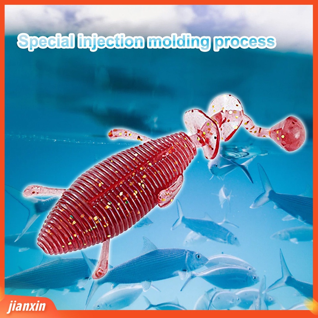 (In Stock) 3Pcs 11g Memancing Soft Lure Mensimulasikan Topwater TPR Silikon Bentuk Serangga Lure Untuk Bass Pike