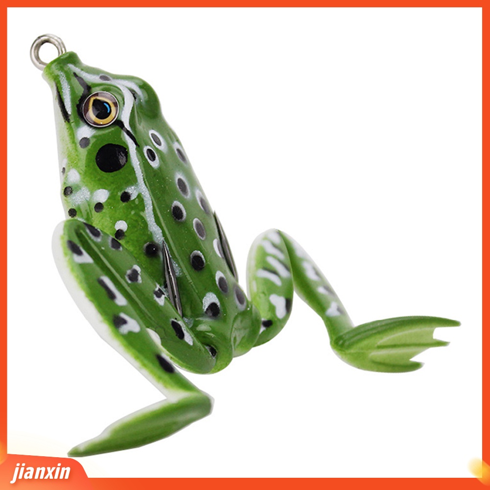 (In Stock) 5 cm Buatan Bentuk Kodok Ikan Lure Umpan Outdoor Fishing Tackle Tools Aksesori