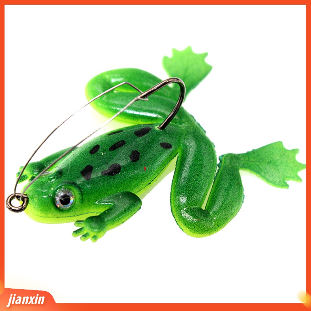 (In Stock) 3 Pcs 6 cm Mini Memancing Buatan Manusia Hidup Umpan Wobbler Air Kodok Renang Umpan