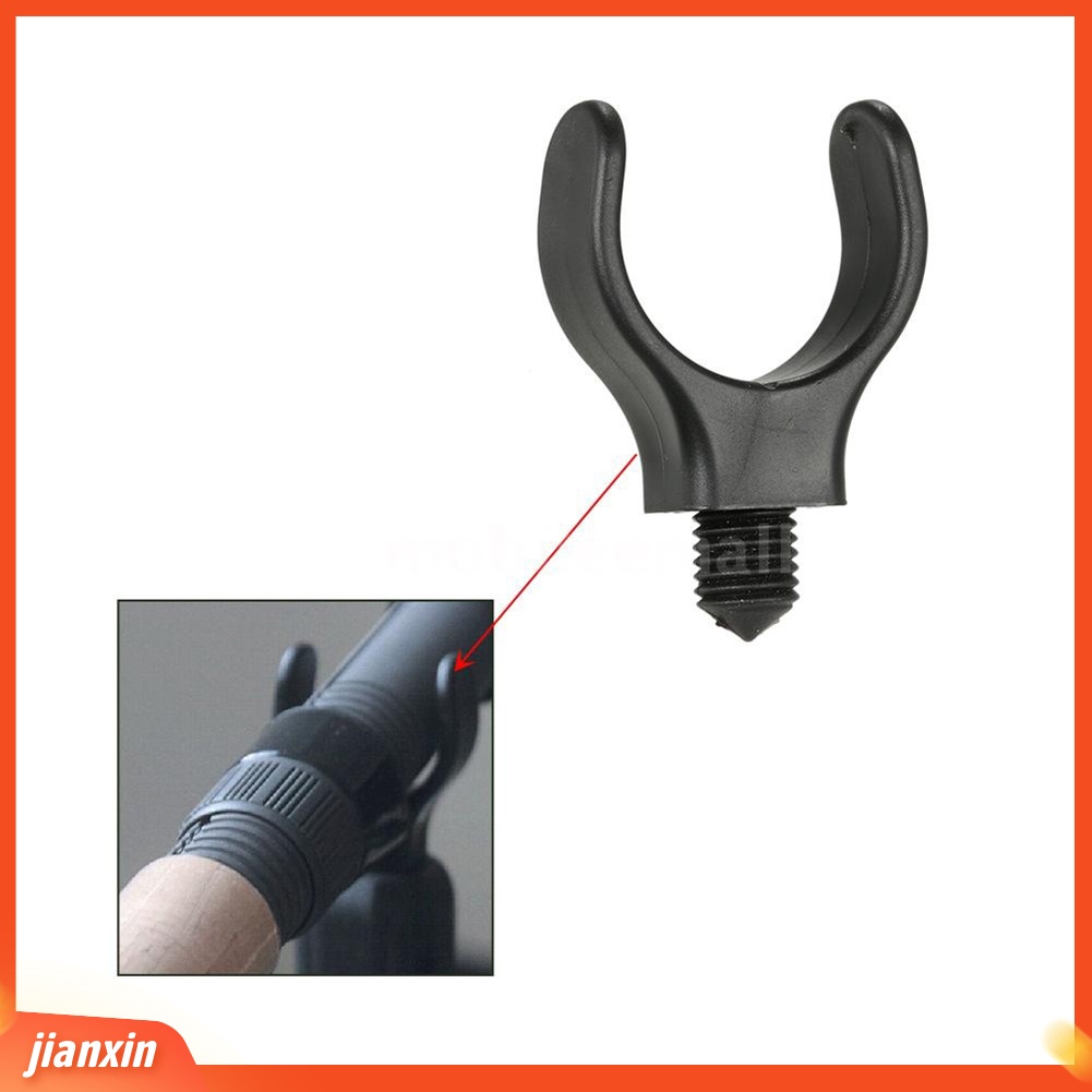 (In Stock) 10Pcs Penyangga Kepala Dudukan Joran Pancing M3 /8 Unibody Gripper Rest Ulir Tackle