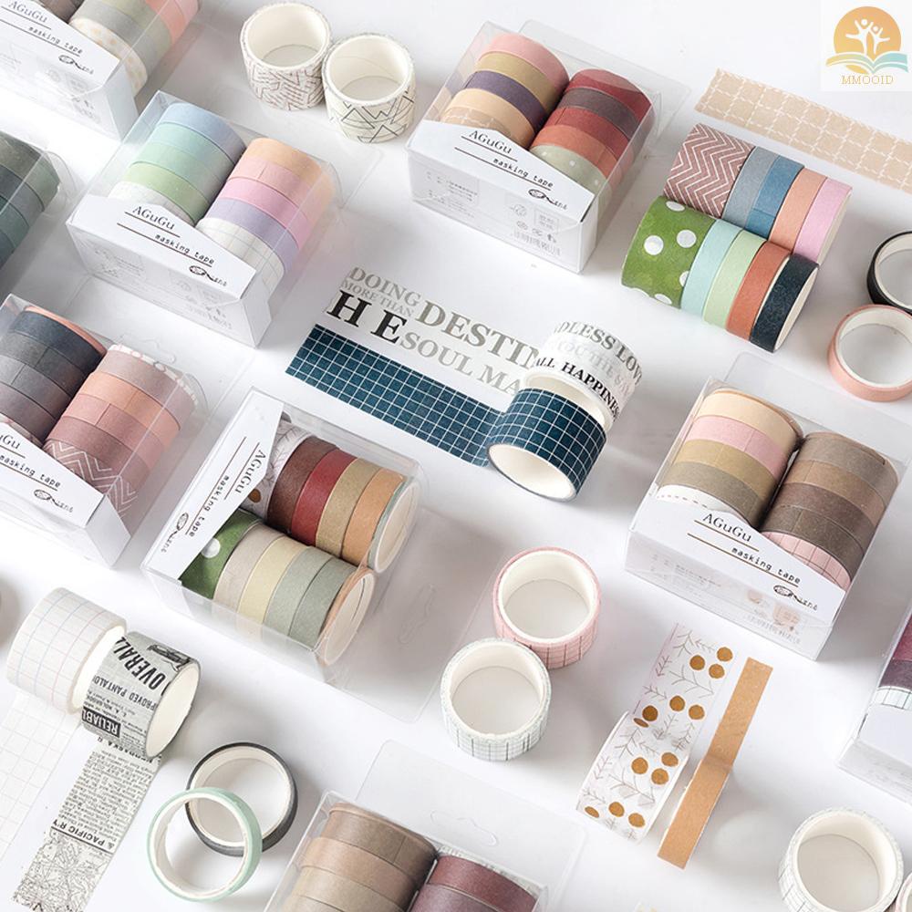 In Stock Sweet Dream Series Washi Japanese Paper Tape Scrapbooking Tape Gulungan 2meter Untuk Dekorasi DIY Jurnal Scrapbook Pembungkus Kado