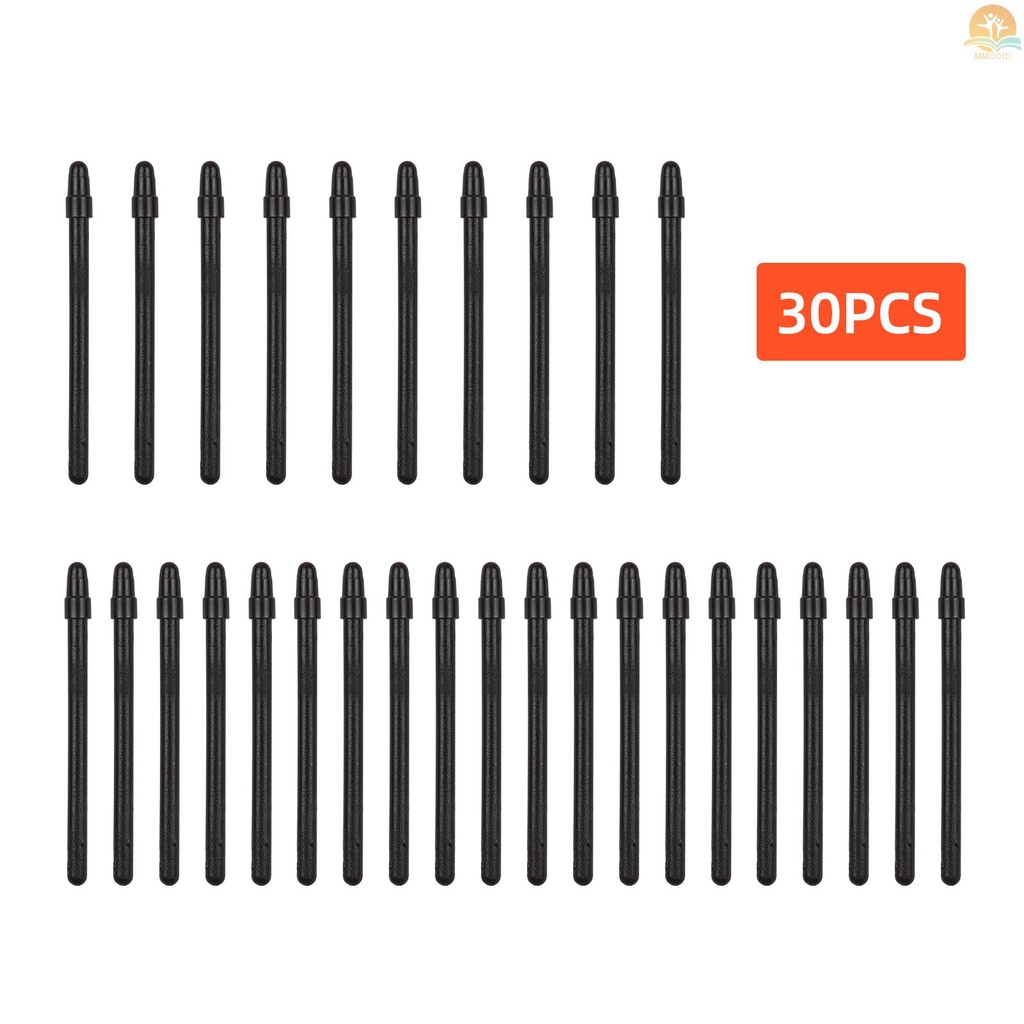 In Stock 30PCS Stylus Pen Nibs and Pen Clip for T505 Professional Graphics Drawing  Stylus Pen Black