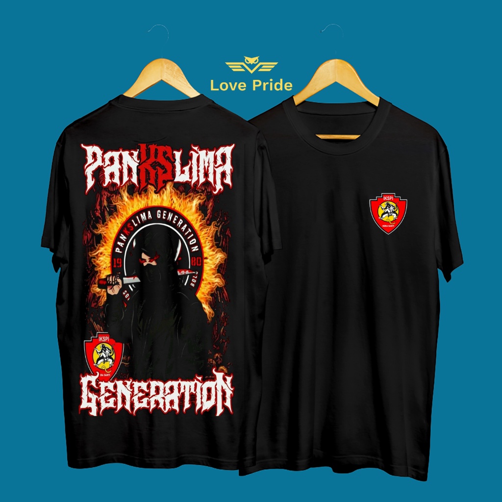 Kaos Tshirt Baju Distro Pencak Silat IKSPI Kera Sakti Pasker Pankslima Generation Premium Terbaru
