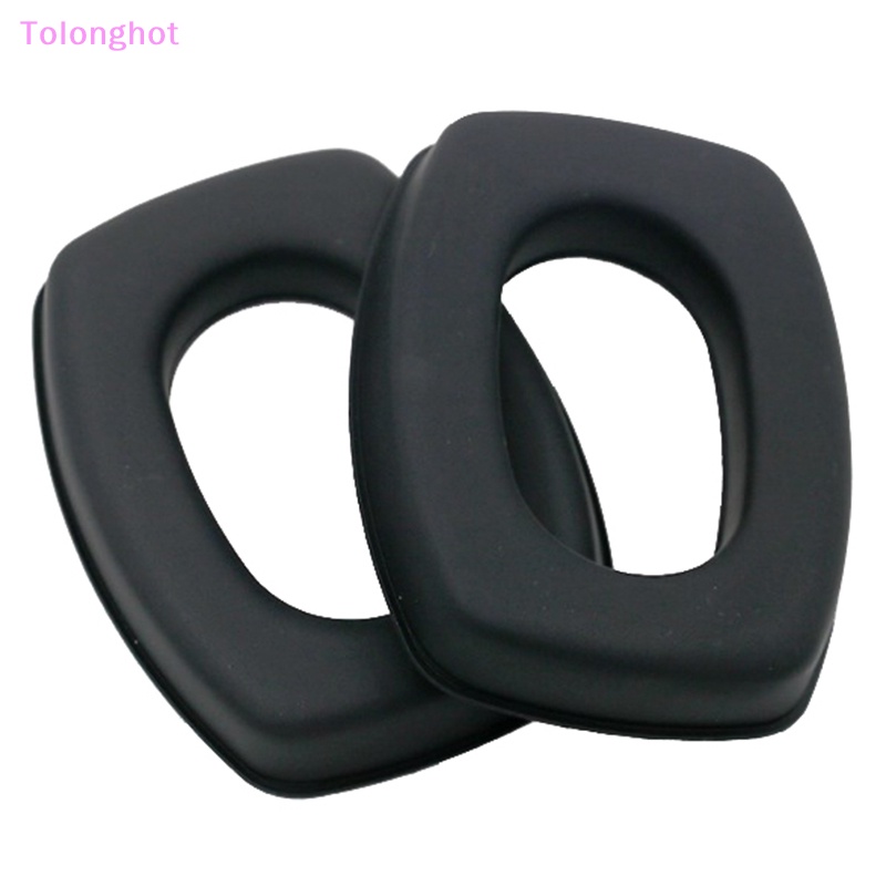 Tolonghot&gt; 2PCS Pengganti Kulit Earpads Cup Cushion Untuk Howard Leight by Honeywell Impact Earmuff Earpads Aksesoris well