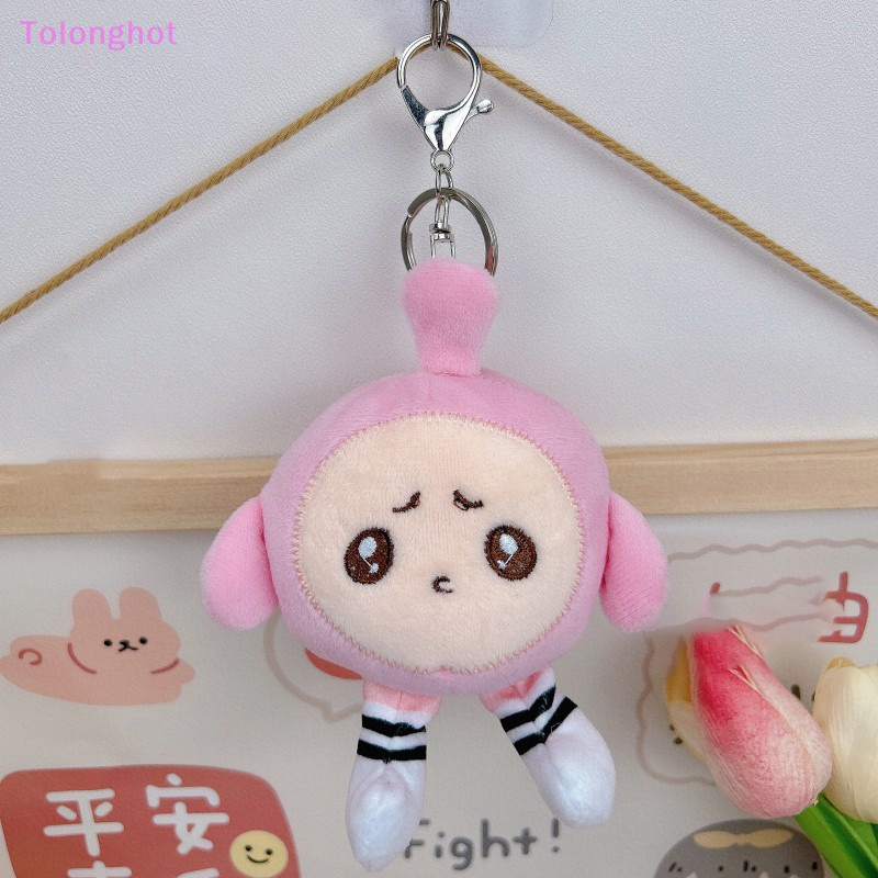 Tolonghot&gt; Boneka Telur Plush Lucu Kelinci Kecil Plush Ransel Gantungan Kunci Mewah Ulang Tahun Hadiah Kecil Hadiah Lucu Liontin well