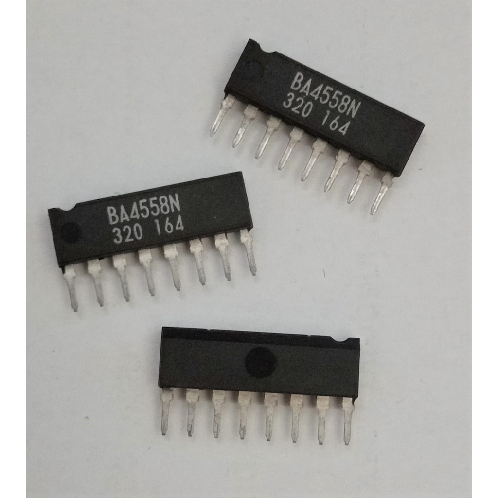 IC BA4558N BA 4558 N Dual Operational Amplifier ROHM SIP-8P