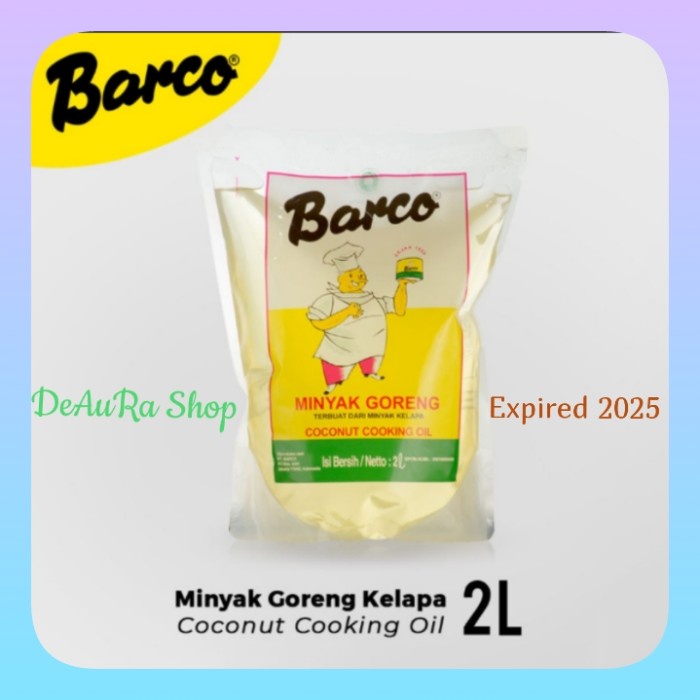 

✨Ready Stok✨ - Minyak Goreng Barco 2L- 1.2.23