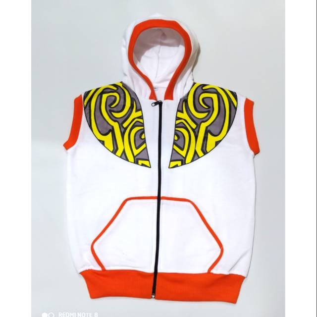 ✨BEST✨ -BAJU KOSTUM BOBOIBOY SOLAR SET ROMPI TOPI BOBOI JAKET BOBOBOI ANAK - ROMPI SOLAR+TOP, L