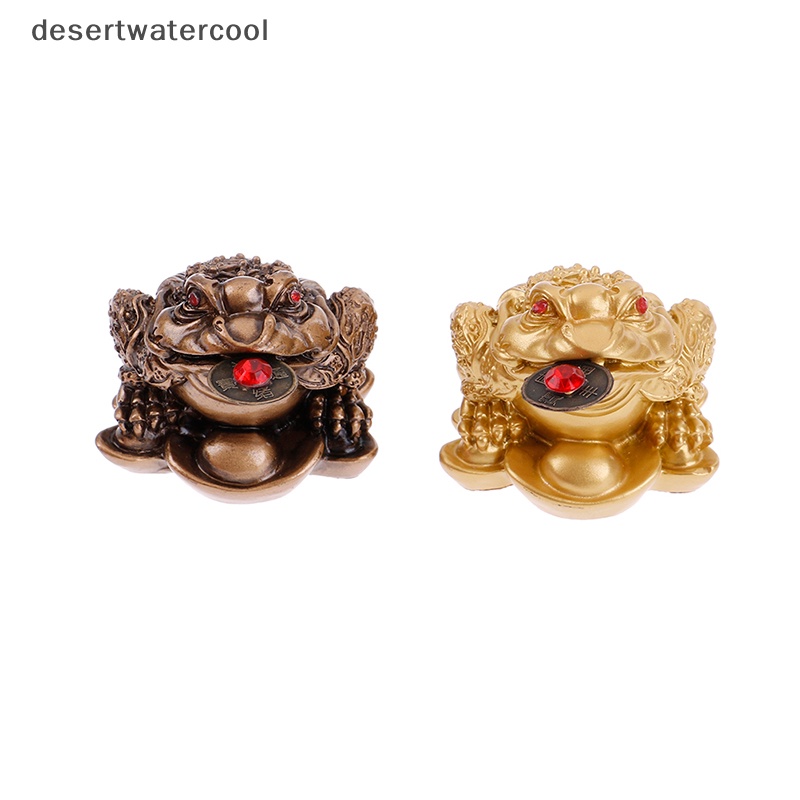 Deid Feng Shui Uang Keberuntungan Keberuntungan Cina Untuk Kodok Kodok Koin Ornamen Hadiah Keberuntungan Martijn